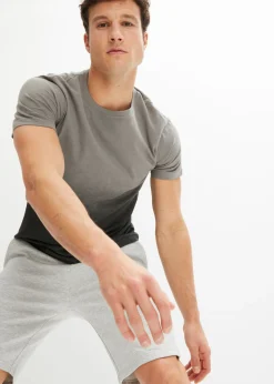 Hombre bonprix bonprix Camiseta de algodón puro, slim fit