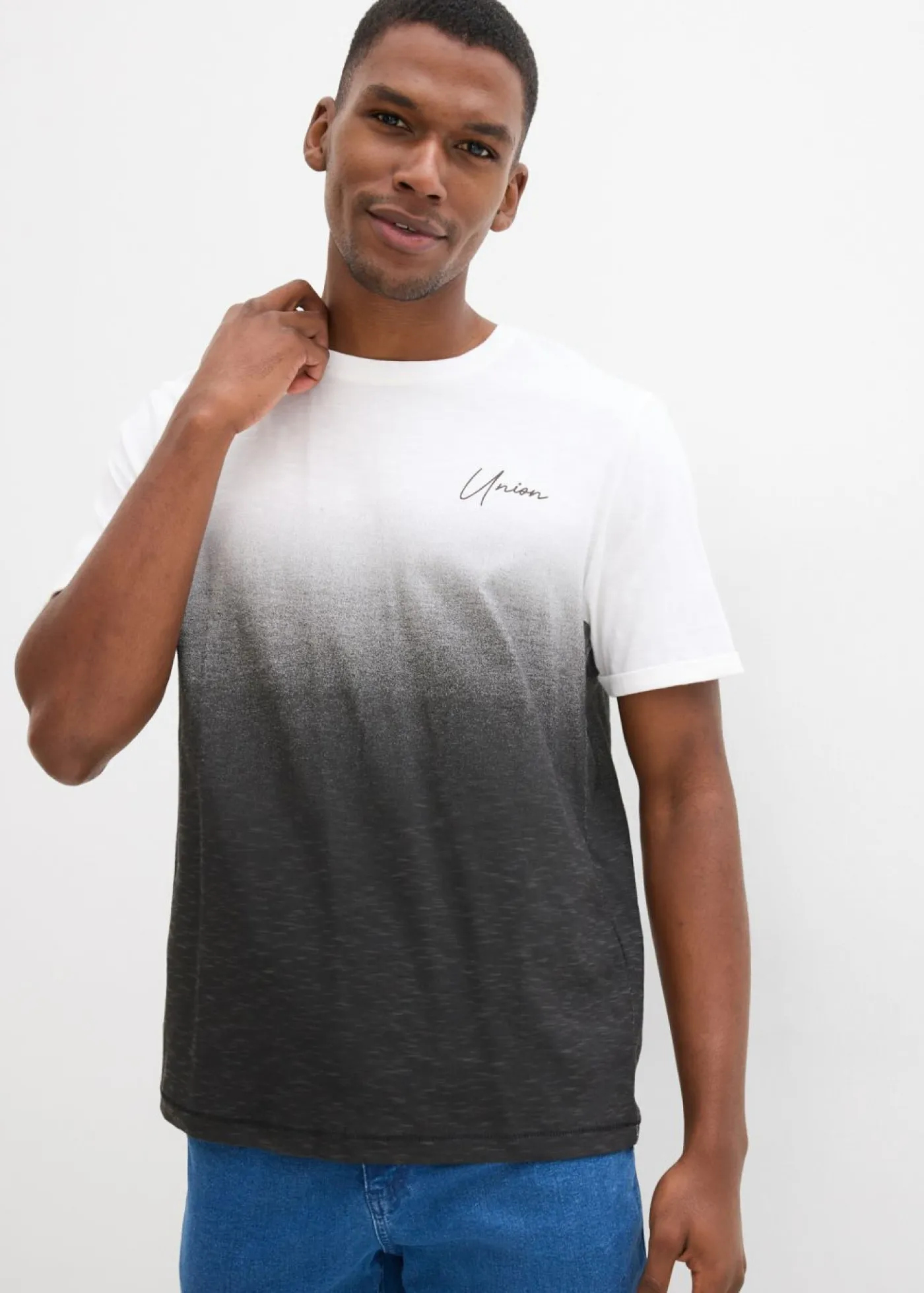 Hombre bonprix bonprix Camiseta de algodón puro (2 unidades)