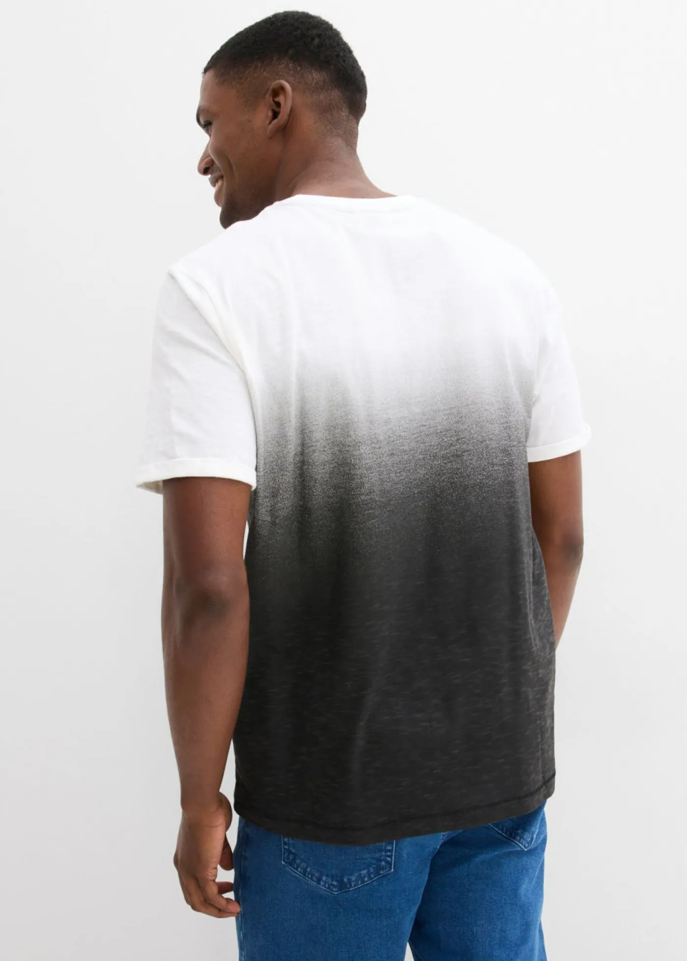 Hombre bonprix bonprix Camiseta de algodón puro (2 unidades)