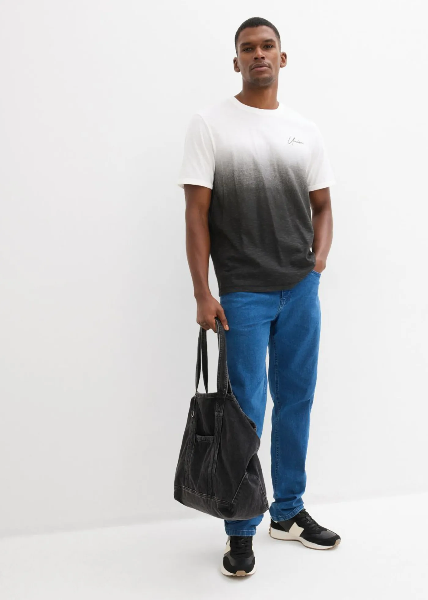 Hombre bonprix bonprix Camiseta de algodón puro (2 unidades)