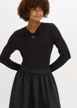 Mujer bonprix bonprix Camiseta de canalé