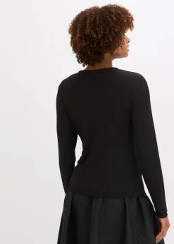 Mujer bonprix bonprix Camiseta de canalé