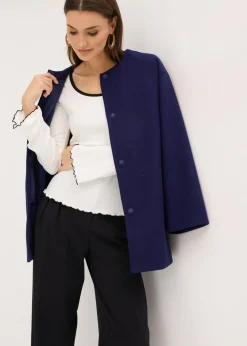 Mujer bonprix bonprix Camiseta de canalé con lazo decorativo