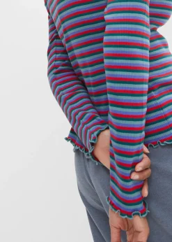 Mujer bonprix bonprix Camiseta de canalé de algodón orgánico