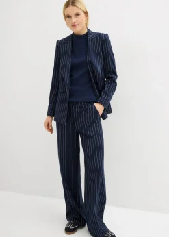 Mujer bonprix bonprix Camiseta de canalé de algodón puro