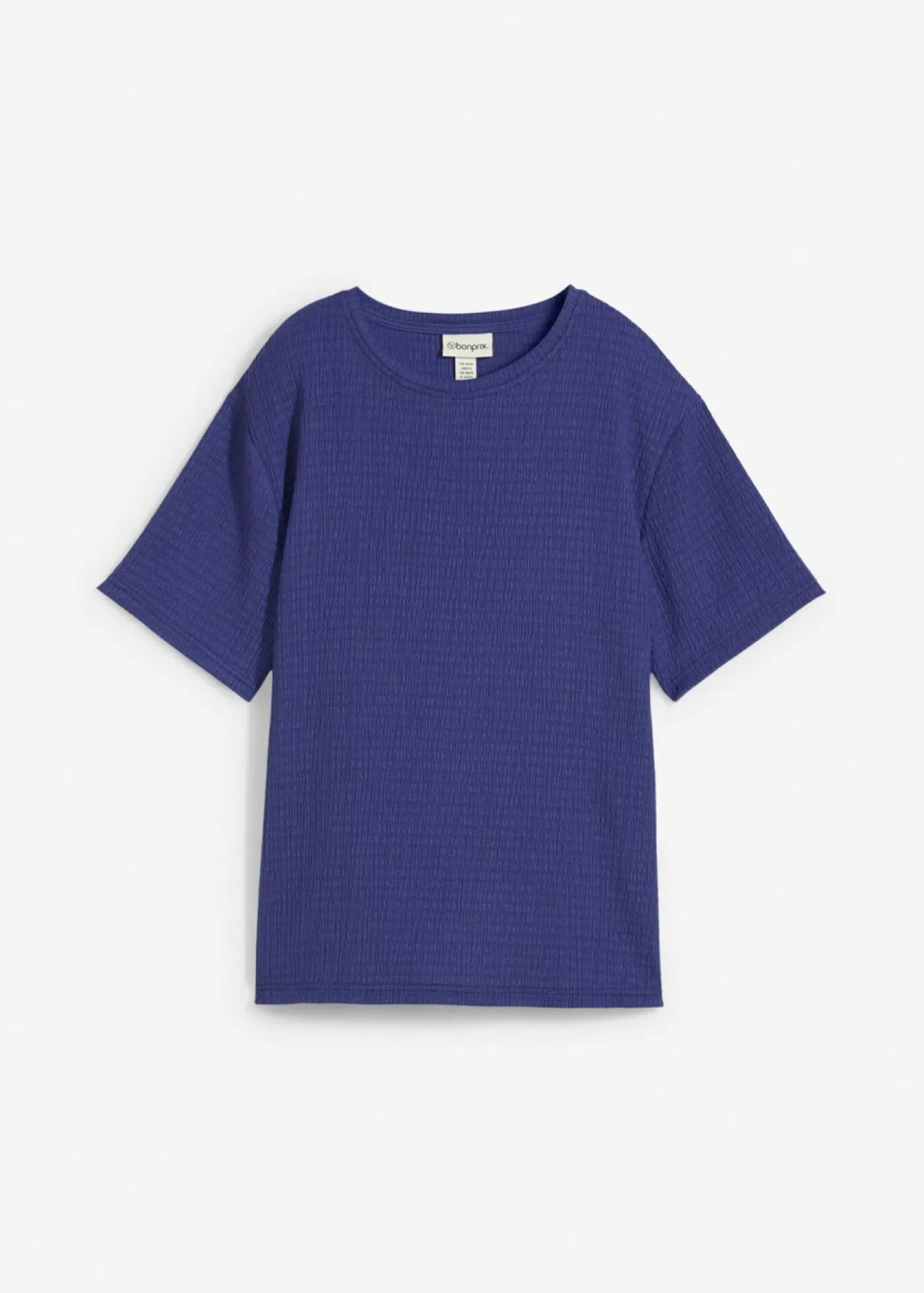 bonprix bonprix Conjuntos De Ropa|Camisetas>Camiseta de crepé azul pacífico oscuro