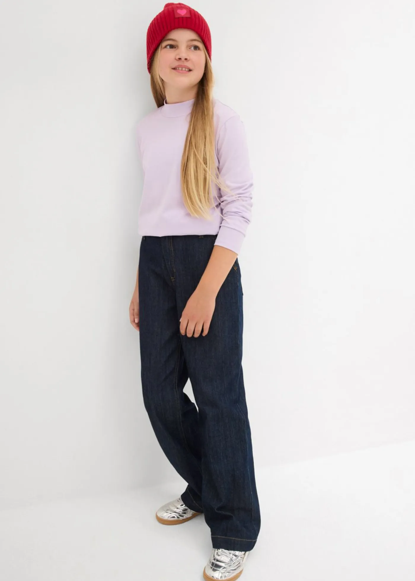 Niños bonprix bonprix Camiseta de cuello vuelto (2 unidades)