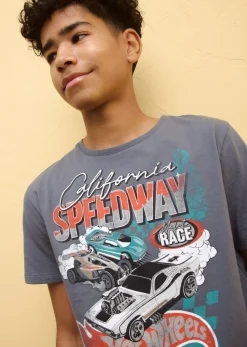 bonprix HOT WHEELS Ropa 9 A 16 Años·Camisetas><noscript><img width=