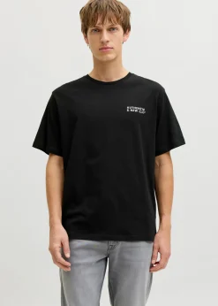 bonprix JJ REBEL Camisetas Y Polos|Novedades>Camiseta de JJ REBEL de algodón puro Negro