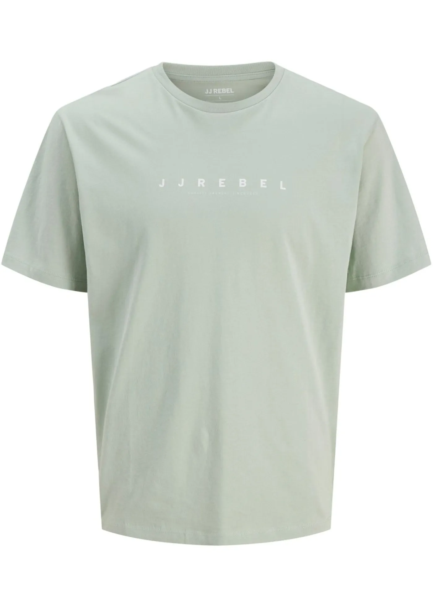 bonprix JJ REBEL Camisetas Y Polos>Camiseta de JJ REBEL de algodón puro con corte holgado Verde