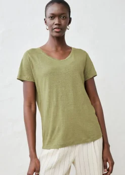Mujer bonprix bonprix Camiseta de lino puro