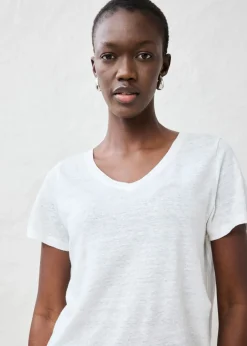 Mujer bonprix bonprix Camiseta de lino puro