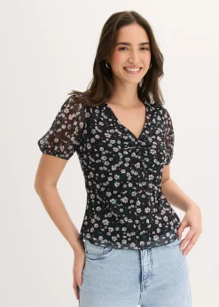 Mujer bonprix bonprix Camiseta de malla delicada