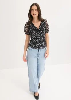 Mujer bonprix bonprix Camiseta de malla delicada