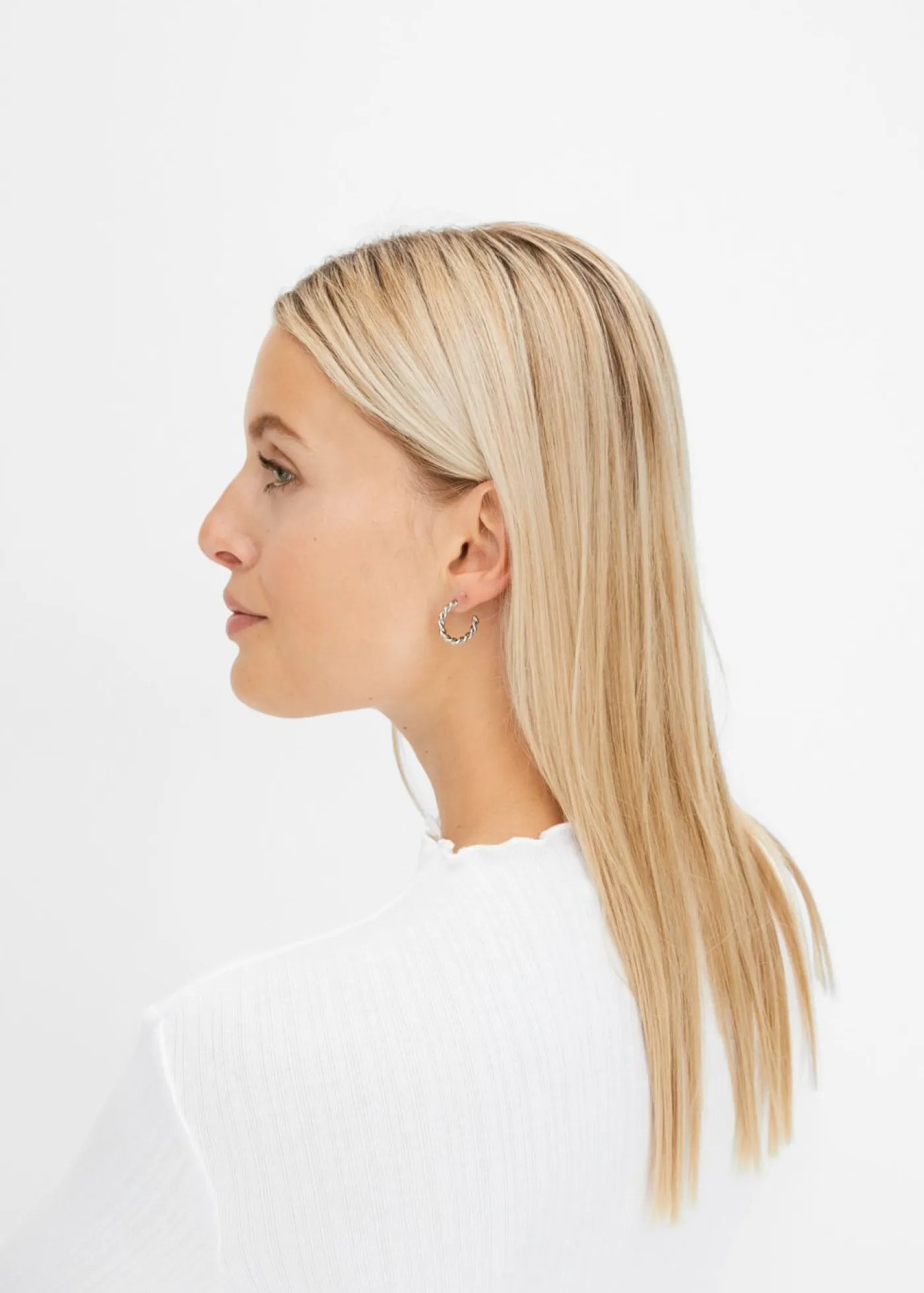 bonprix bonprix Camisetas>Camiseta de manga larga Blanco