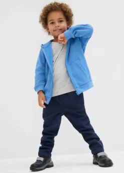 Niños bonprix bonprix Camiseta de manga larga con algodón orgánico (3 unidades)