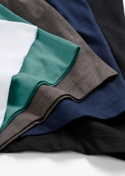 Niños bonprix bonprix Camiseta de manga larga con algodón orgánico (5 unidades)