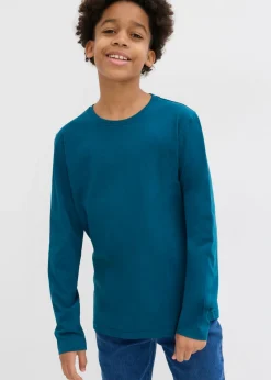 Niños bonprix bonprix Camiseta de manga larga con algodón orgánico (3 unidades)