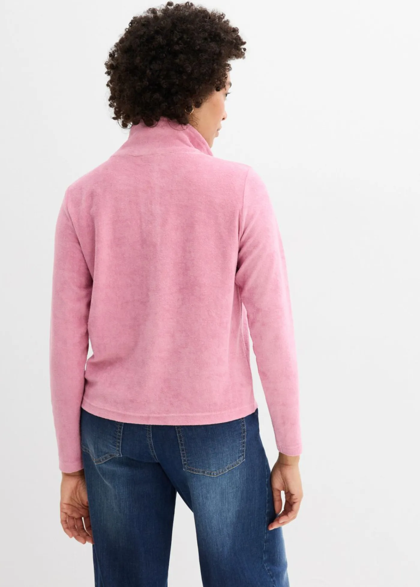 Mujer bonprix bonprix Camiseta de manga larga de felpa