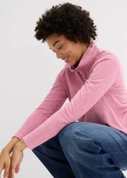 Mujer bonprix bonprix Camiseta de manga larga de felpa