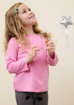 Niños bonprix bonprix Camiseta de manga larga de mezcla de algodón orgánico elástico (3 unidades)