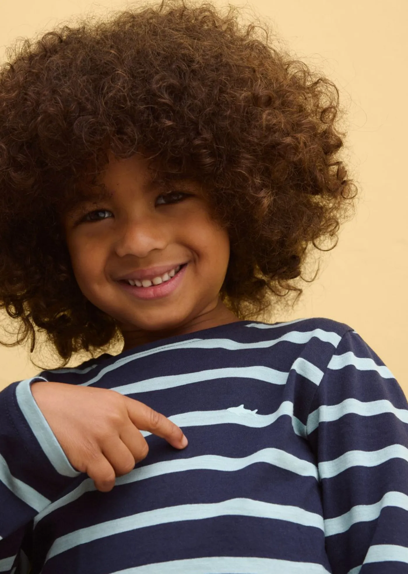 bonprix bonprix Ropa 2 A 9 Años·Multipack|Ropa 2 A 9 Años·Camisetas>Camiseta de manga larga de algodón orgánico puro (2 unidades) Azul verdoso + azul marino/azul verdoso de rayas