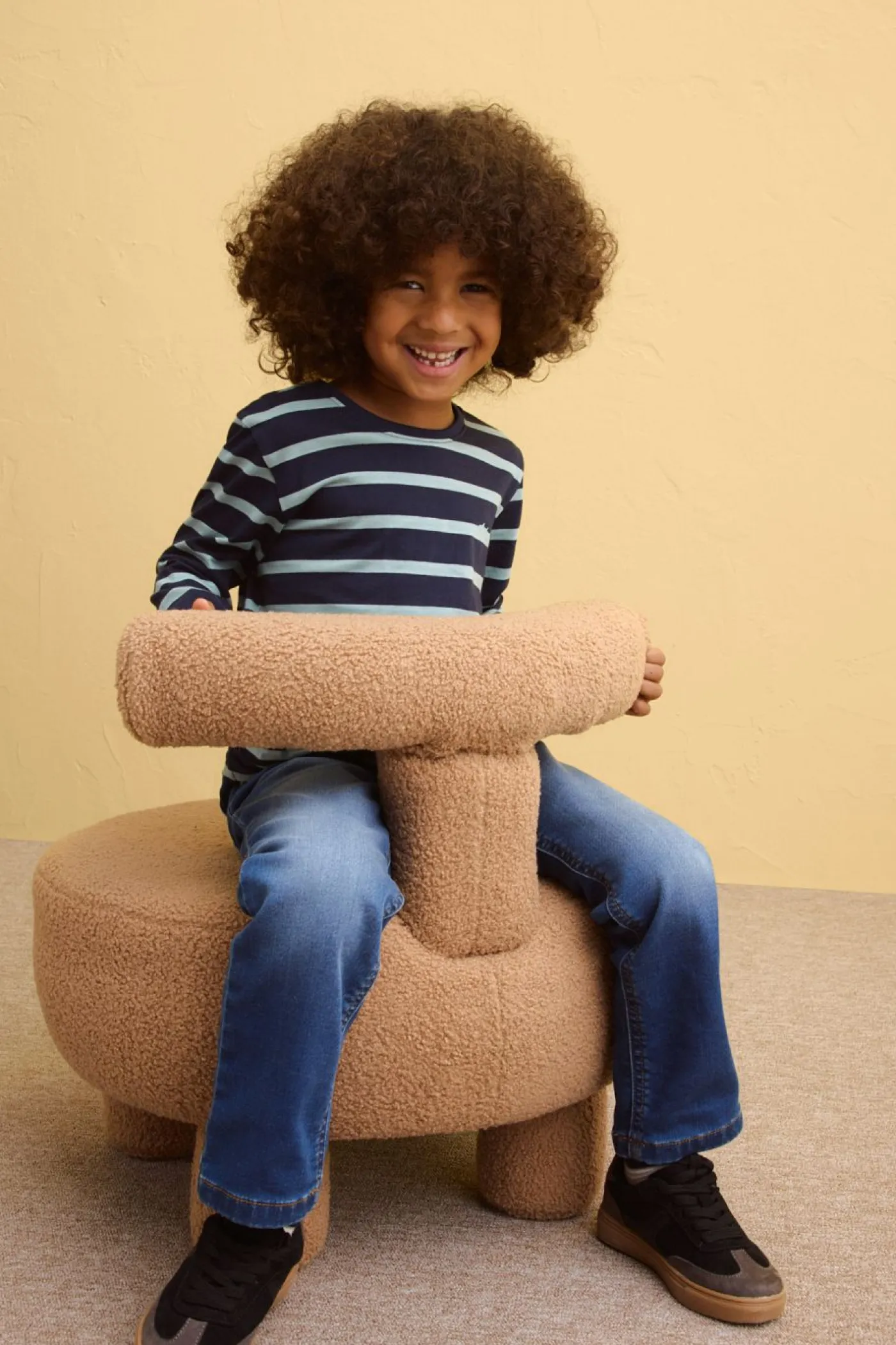 bonprix bonprix Ropa 2 A 9 Años·Multipack|Ropa 2 A 9 Años·Camisetas>Camiseta de manga larga de algodón orgánico puro (2 unidades) Azul verdoso + azul marino/azul verdoso de rayas