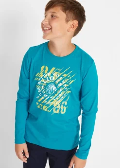 Niños bonprix bonprix Camiseta de manga larga de algodón orgánico (2 unidades)