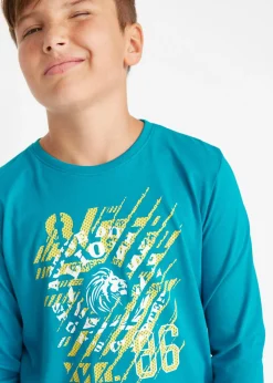 Niños bonprix bonprix Camiseta de manga larga de algodón orgánico (2 unidades)