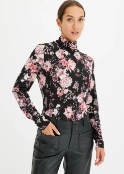 Mujer bonprix bonprix Camiseta de manga larga de suave mezcla de viscosa