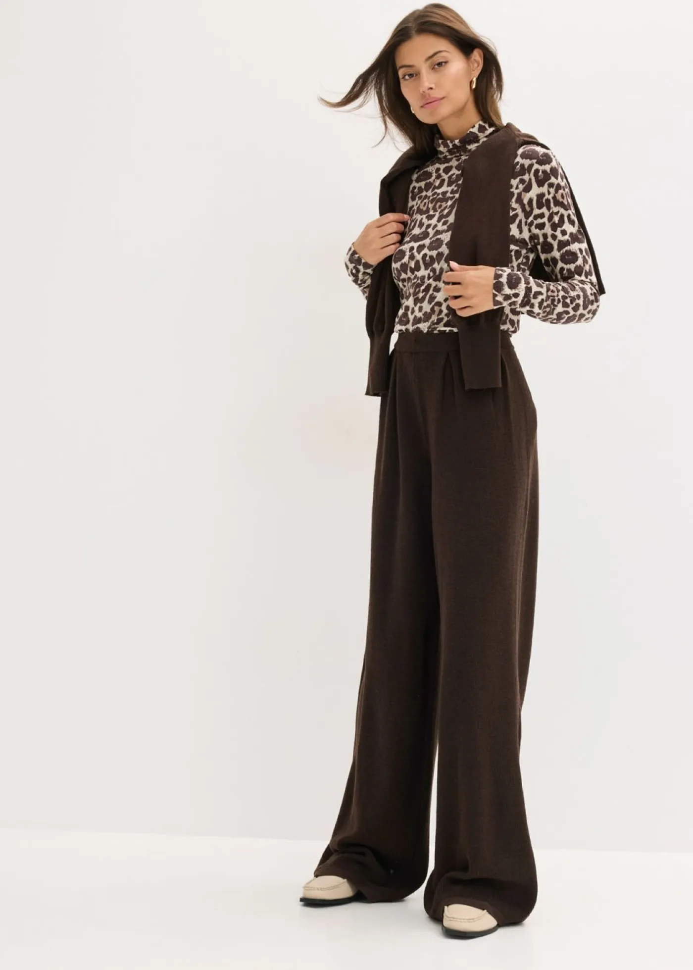 Mujer bonprix bonprix Camiseta de manga larga de suave mezcla de viscosa