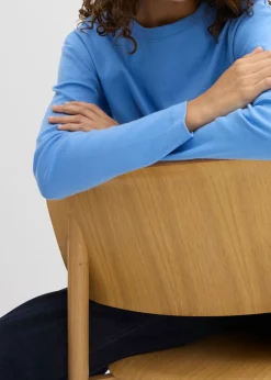 Mujer bonprix bonprix Camiseta de manga larga de algodón orgánico puro