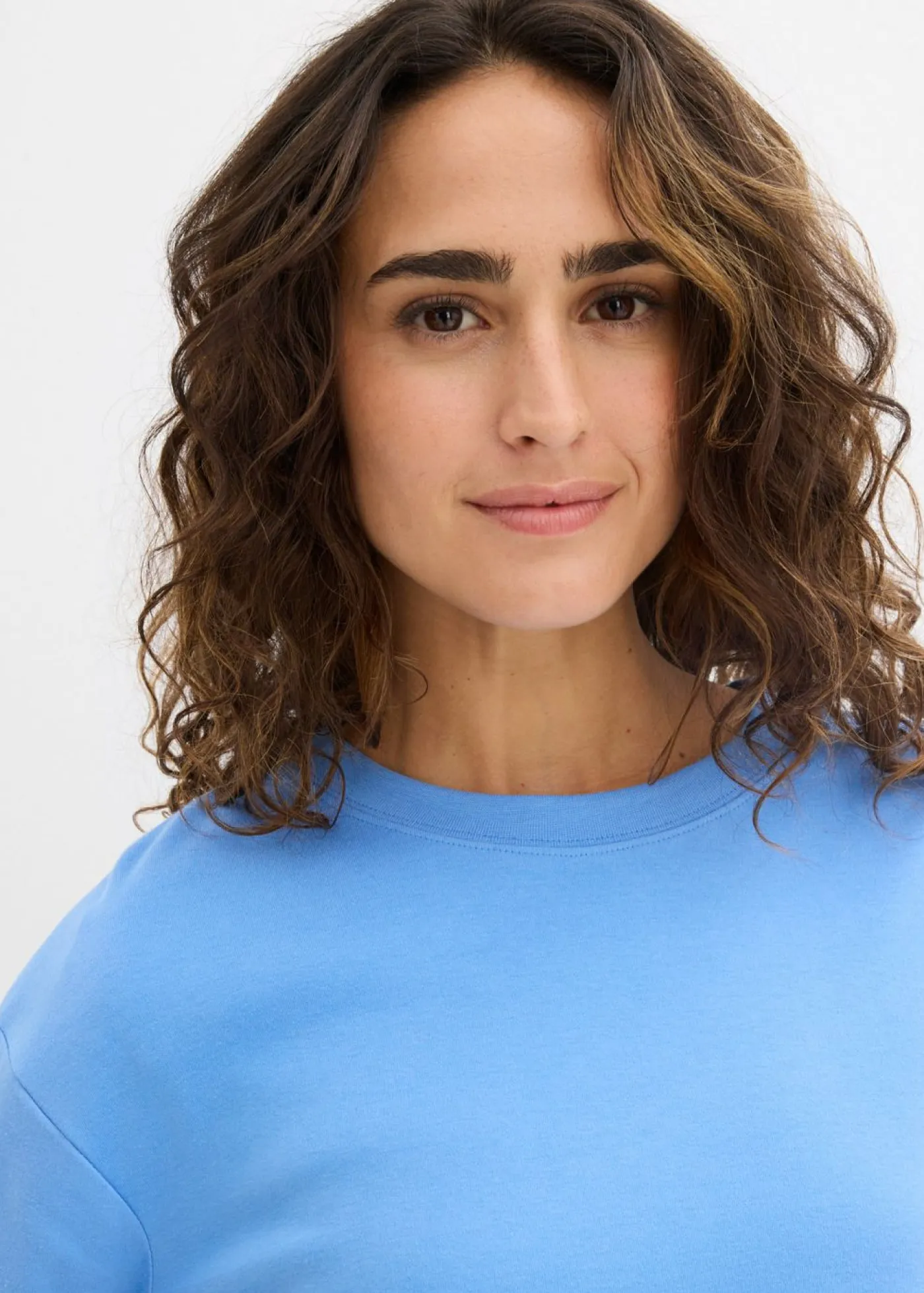 Mujer bonprix bonprix Camiseta de manga larga de algodón orgánico puro