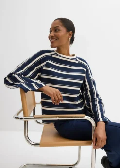 Mujer bonprix bonprix Camiseta de manga larga de punto grueso