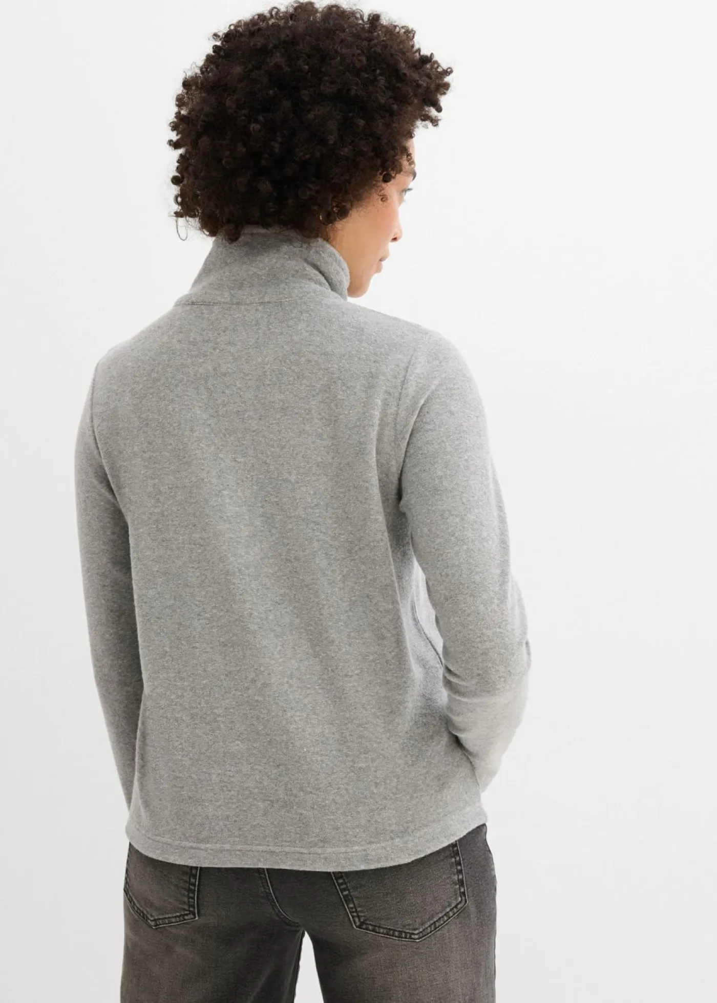 Mujer bonprix bonprix Camiseta de manga larga de felpa