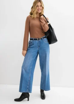 Mujer bonprix bonprix Camiseta de manga larga de suave mezcla de viscosa