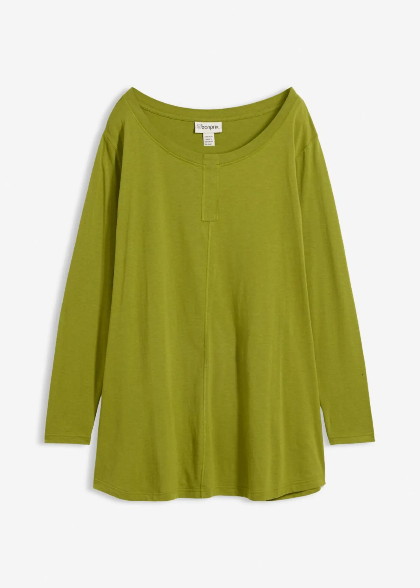 Mujer bonprix bonprix Camiseta de manga larga de mezcla de viscosa y algodón