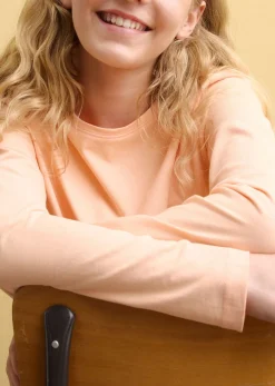 Niños bonprix bonprix Camiseta de manga larga de algodón orgánico puro (3 unidades)