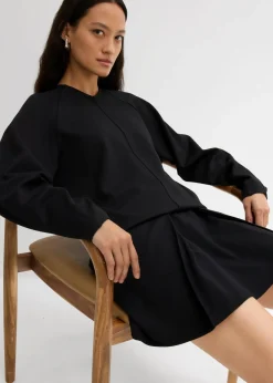 Mujer bonprix bonprix Camiseta de manga larga de cómodo Punto di Roma