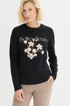 Mujer bonprix bonprix Camiseta de manga larga de algodón orgánico