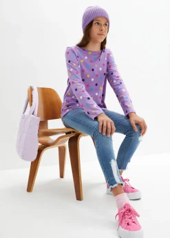 Niños bonprix bonprix Camiseta de manga larga de algodón orgánico (3 unidades)