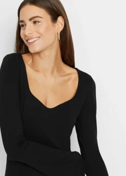 Mujer bonprix bonprix Camiseta de manga larga de mezcla de viscosa