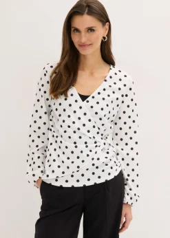 Mujer bonprix bonprix Camiseta de manga larga de punto estructurado