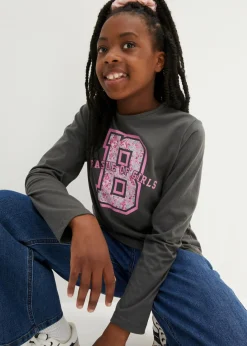 Niños bonprix bonprix Camiseta de manga larga de algodón orgánico puro (3 unidades)