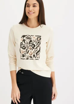 Mujer bonprix bonprix Camiseta de manga larga de algodón orgánico