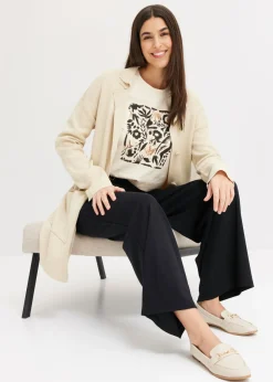 Mujer bonprix bonprix Camiseta de manga larga de algodón orgánico