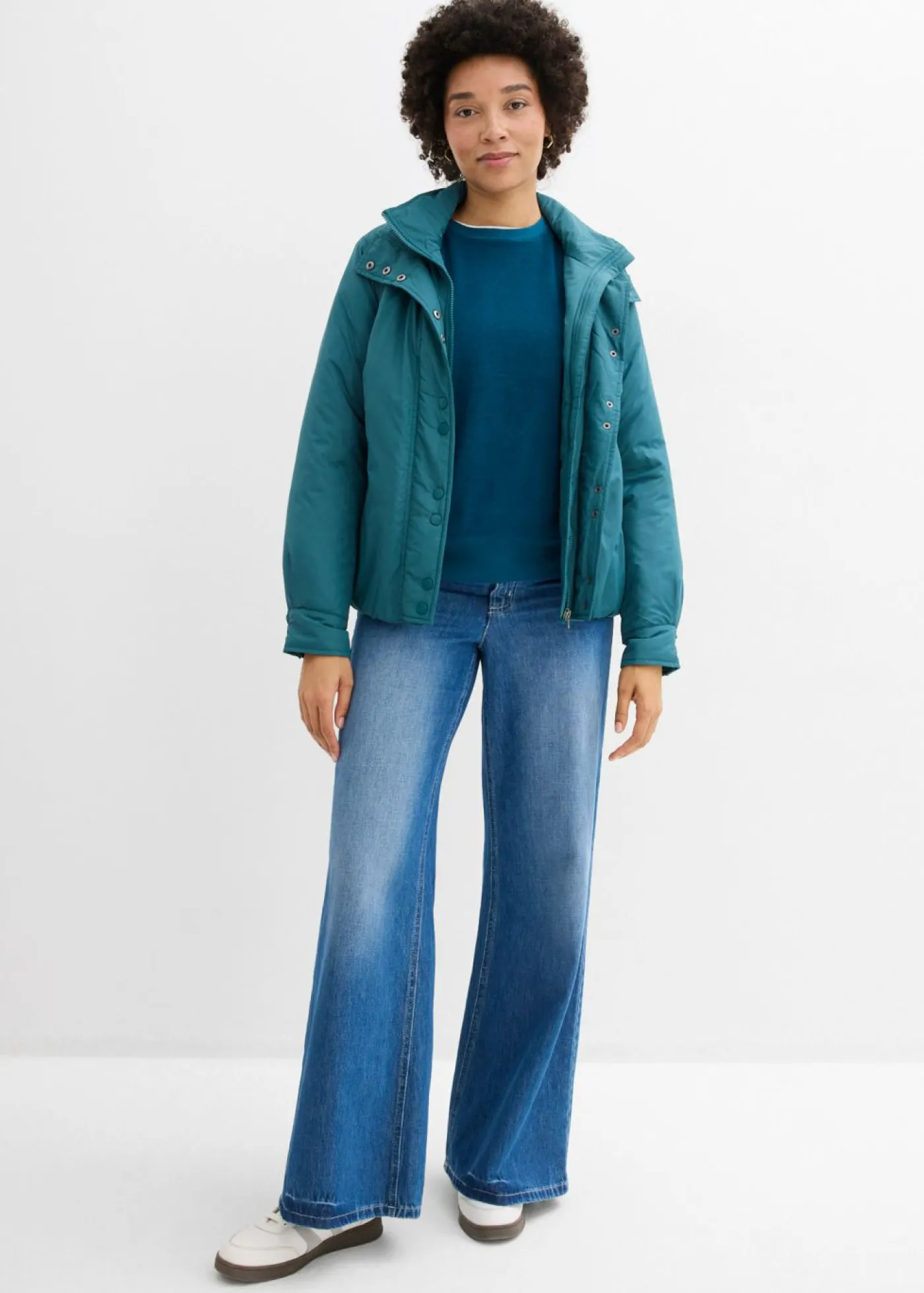 Mujer bonprix bonprix Camiseta de manga larga de felpa