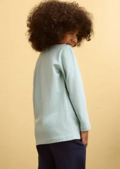 Niños bonprix bonprix Camiseta de manga larga de algodón orgánico puro (2 unidades)