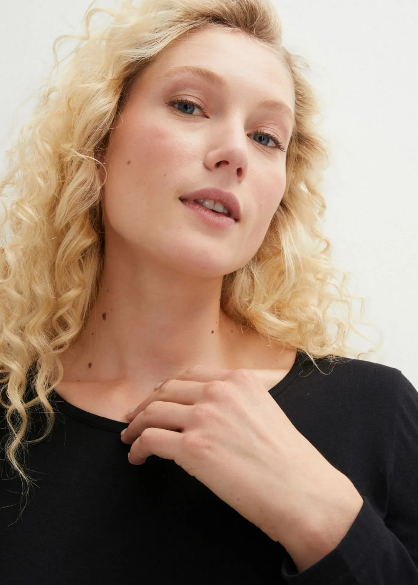 bonprix bonprix Básicos|Camisetas>Camiseta de manga larga (2 unidades) Negro-negro