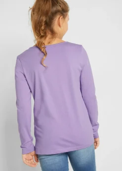 Niños bonprix bonprix Camiseta de manga larga (2 unidades) de algodón orgánico puro